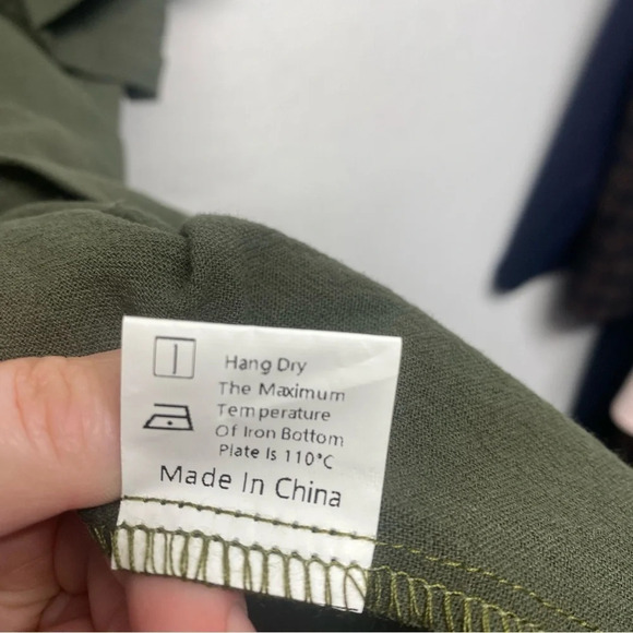 Royaura Hawaiian Mens Green Button Up Short Sleeve Shirt- Size 4XL - Picture 4 of 8